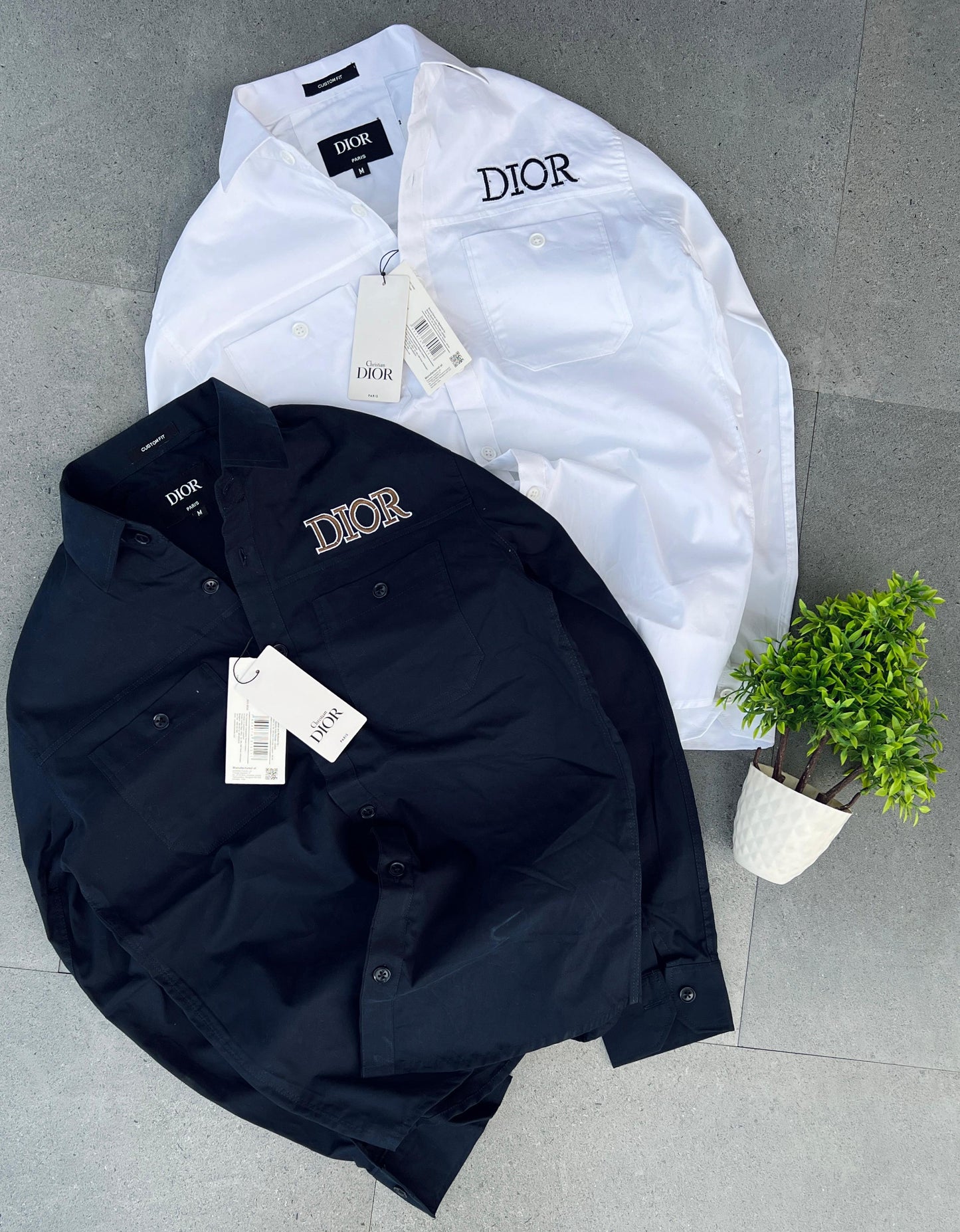 Dior Double Pocket Premium Shirts